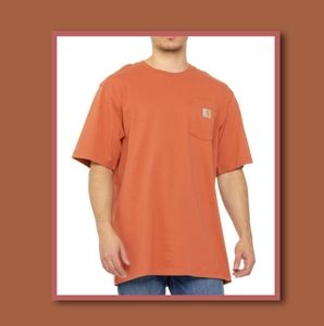CARHARTT HEAVYWEIGHT POCKET SS SHIRT